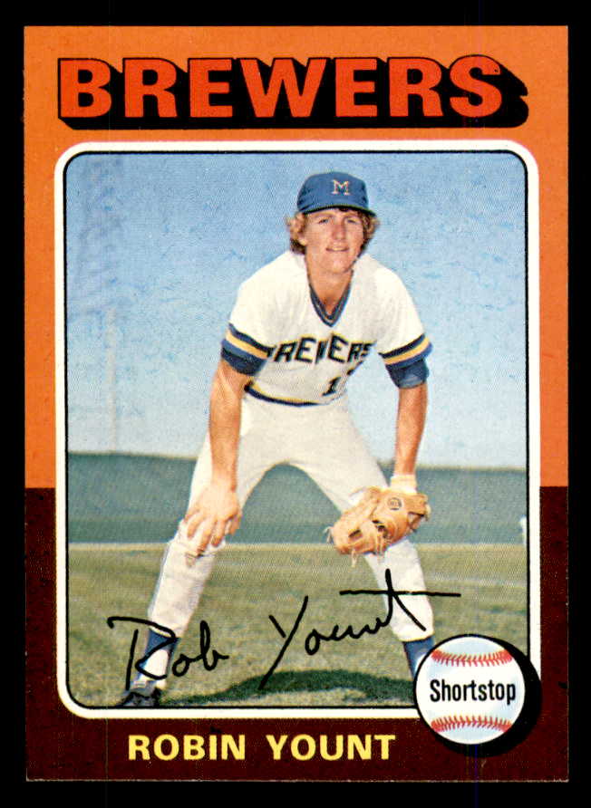1975 Topps Baseball #223 Robin Yount Brewers GD tape back 559088