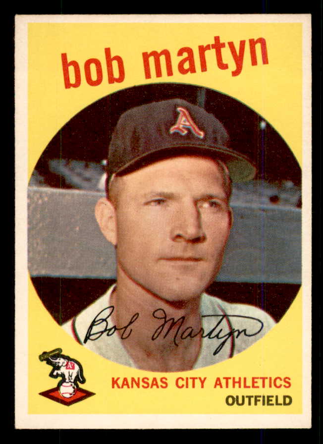 1959 Topps Baseball #041 Bob Martyn A's EX-MT 559100