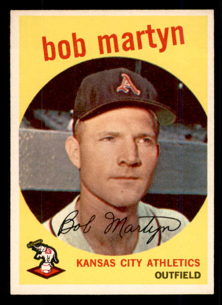 1959 Topps Baseball #041 Bob Martyn A's EX-MT 559100