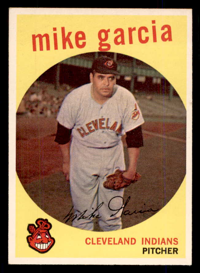 1959 Topps Baseball #516 Mike Garcia Indians NR-MT 559131