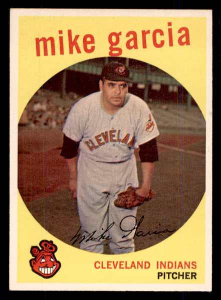 1959 Topps Baseball #516 Mike Garcia Indians NR-MT 559131