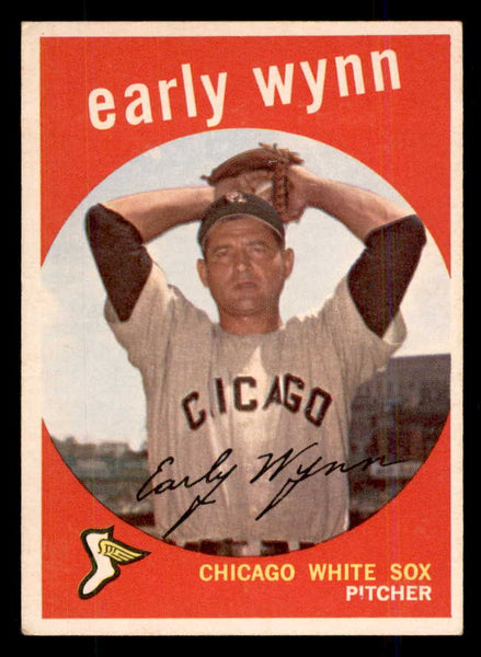 1959 Topps Baseball #260 Early Wynn White Sox EX 559135