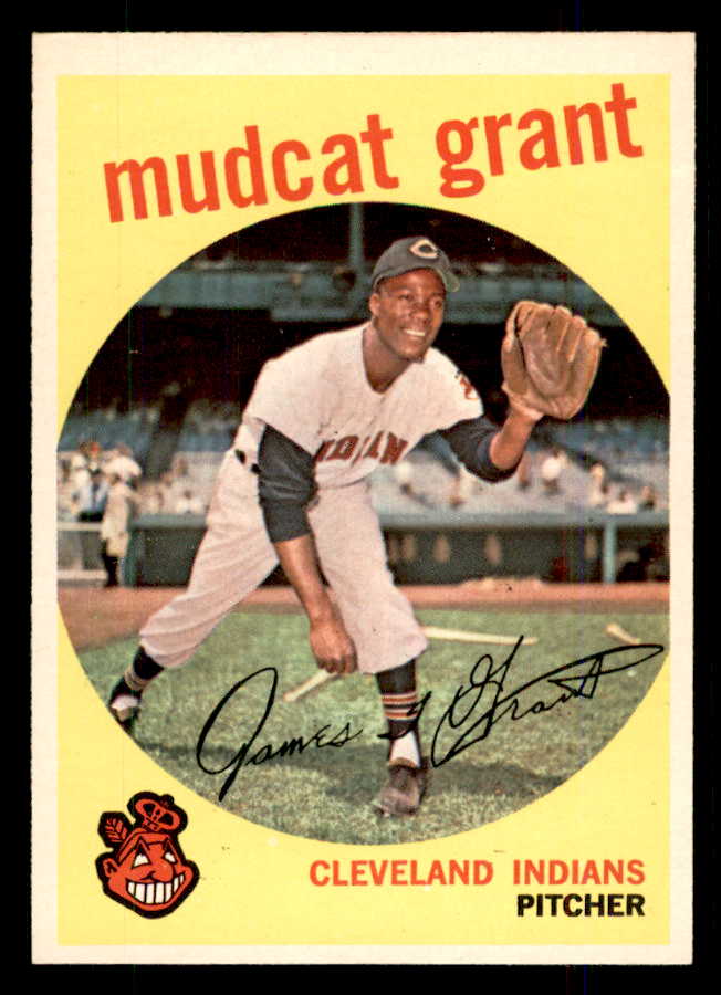 1959 Topps Baseball #186 Jim Grant Indians EX-MT/NR-MT 559136