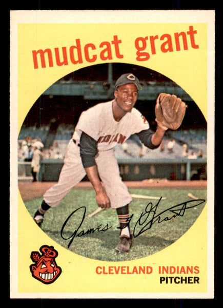 1959 Topps Baseball #186 Jim Grant Indians EX-MT/NR-MT 559136