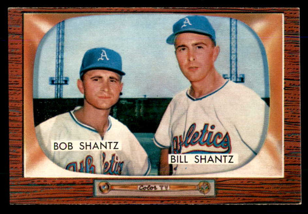 1955 Bowman Baseball #139 Bobby Shantz Billy Shantz EX-MT 559161