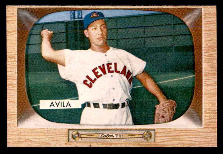 1955 Bowman Baseball #019 Bobby Avila Indians NR-MT 559168
