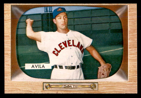 1955 Bowman Baseball #019 Bobby Avila Indians NR-MT 559168