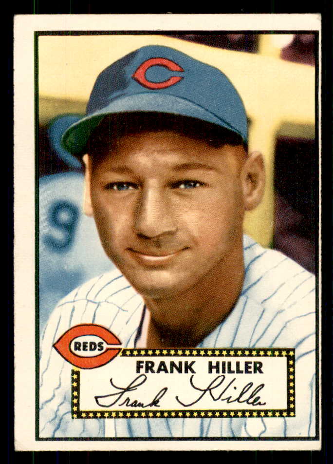 1952 Topps Baseball #156 Frank Hiller Reds VG-EX 559188