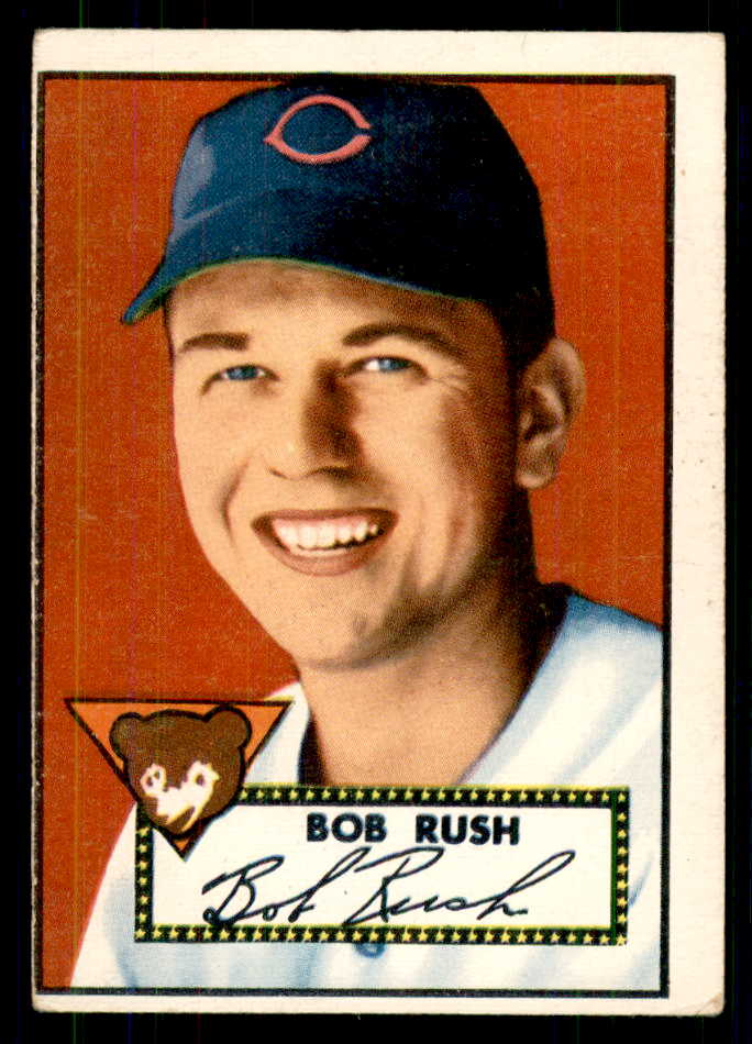 1952 Topps Baseball #153 Bob Rush Cubs VG-EX 559189