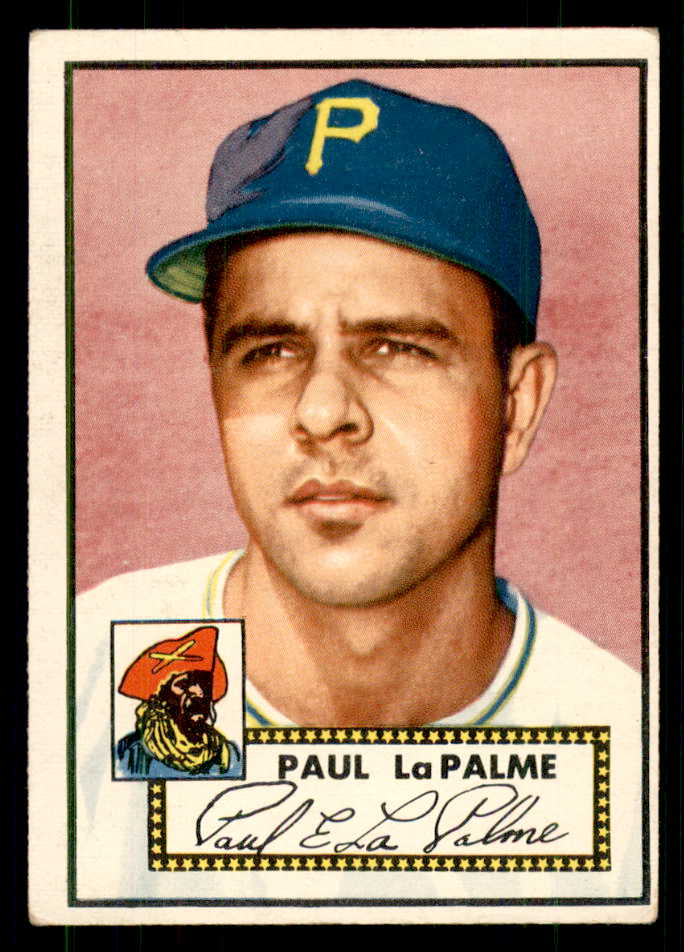 1952 Topps Baseball #166 Paul Lapalme Pirates VG-EX 559194