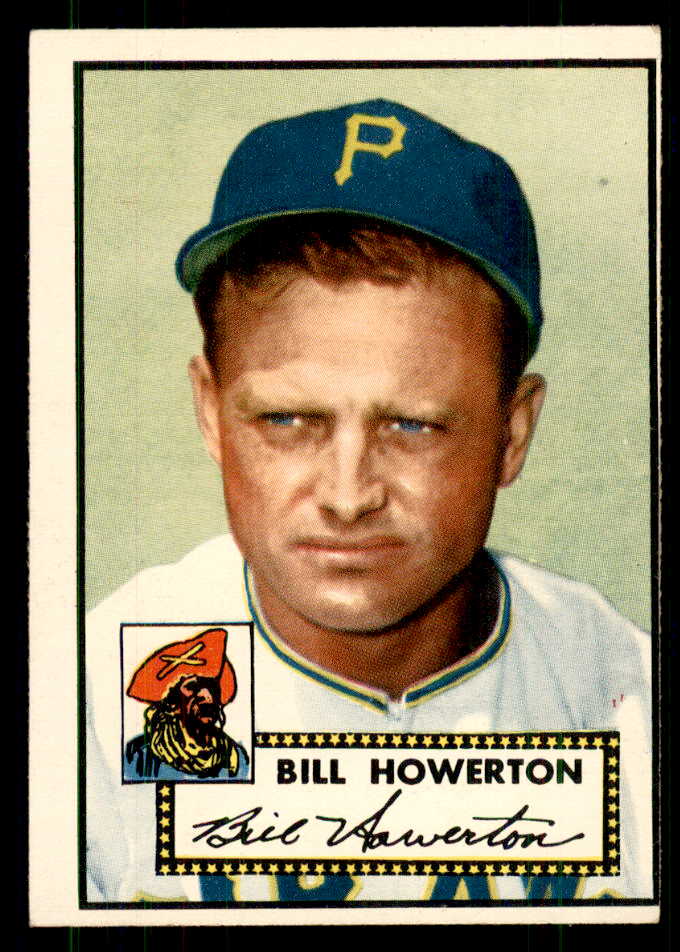 1952 Topps Baseball #167 Bill Howerton Pirates VG-EX 559195