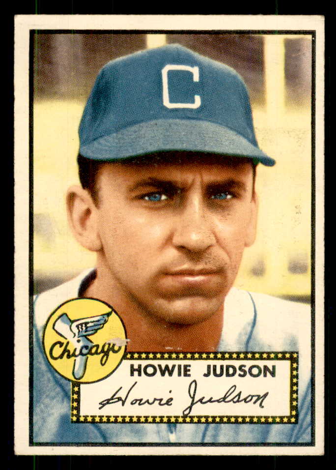 1952 Topps Baseball #169 Howie Judson White Sox VG-EX 559196