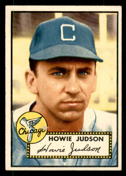 1952 Topps Baseball #169 Howie Judson White Sox VG-EX 559196