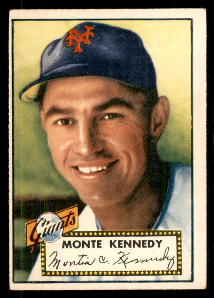 1952 Topps Baseball #124 Monte Kennedy Giants VG-EX 559204