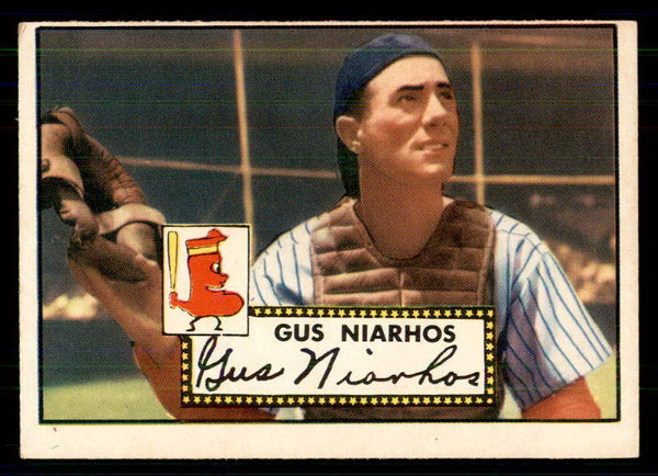1952 Topps Baseball #121 Gus Niarhos Red Sox VG-EX 559205