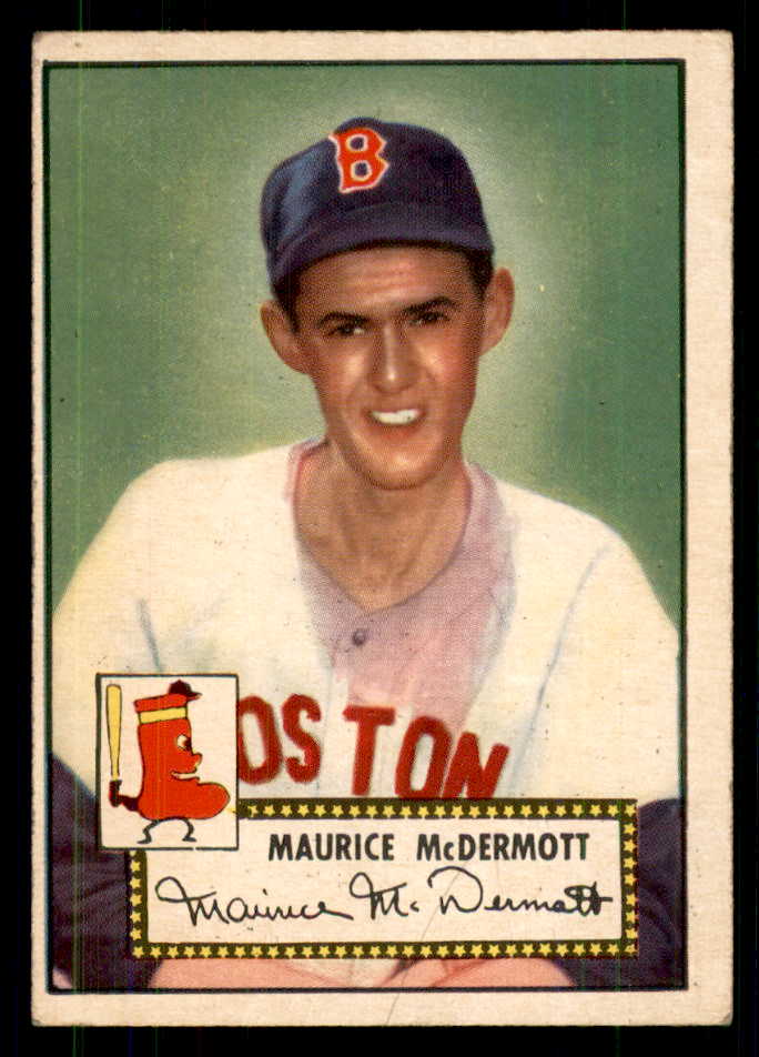 1952 Topps Baseball #119 Maurice McDermott Red Sox VG-EX 559207