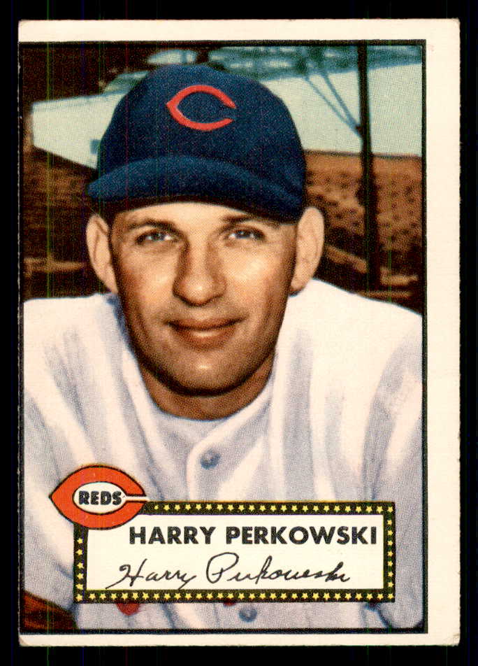 1952 Topps Baseball #142 Harry Perkowski Reds VG 559219