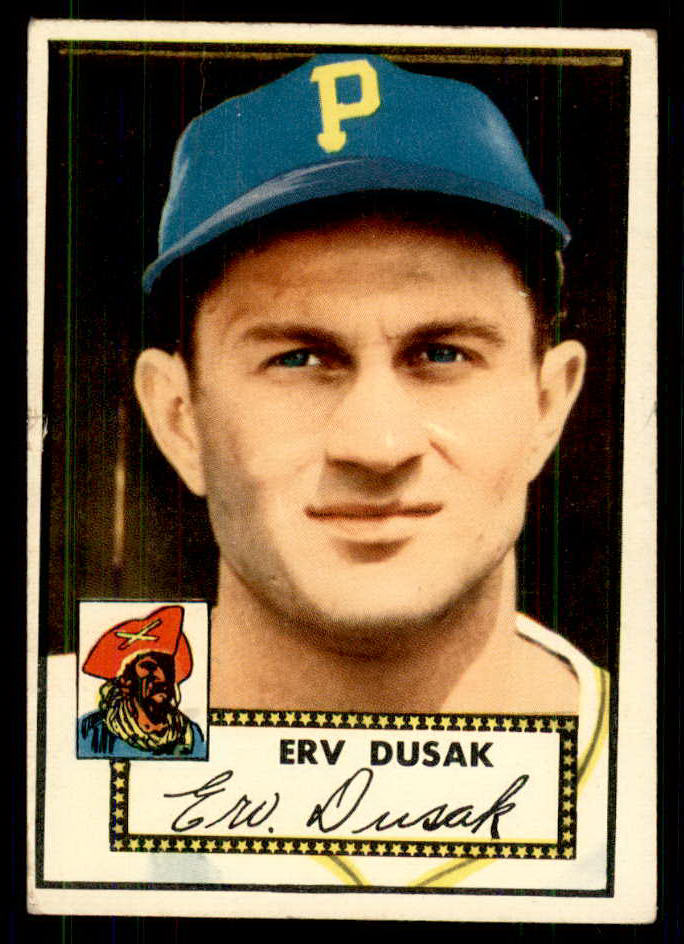 1952 Topps Baseball #183 Erv Dusak Pirates VG-EX 559222