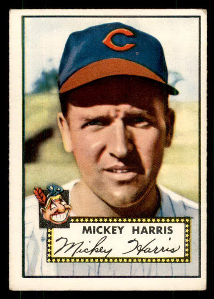 1952 Topps Baseball #207 Mickey Harris Indians VG-EX 559229