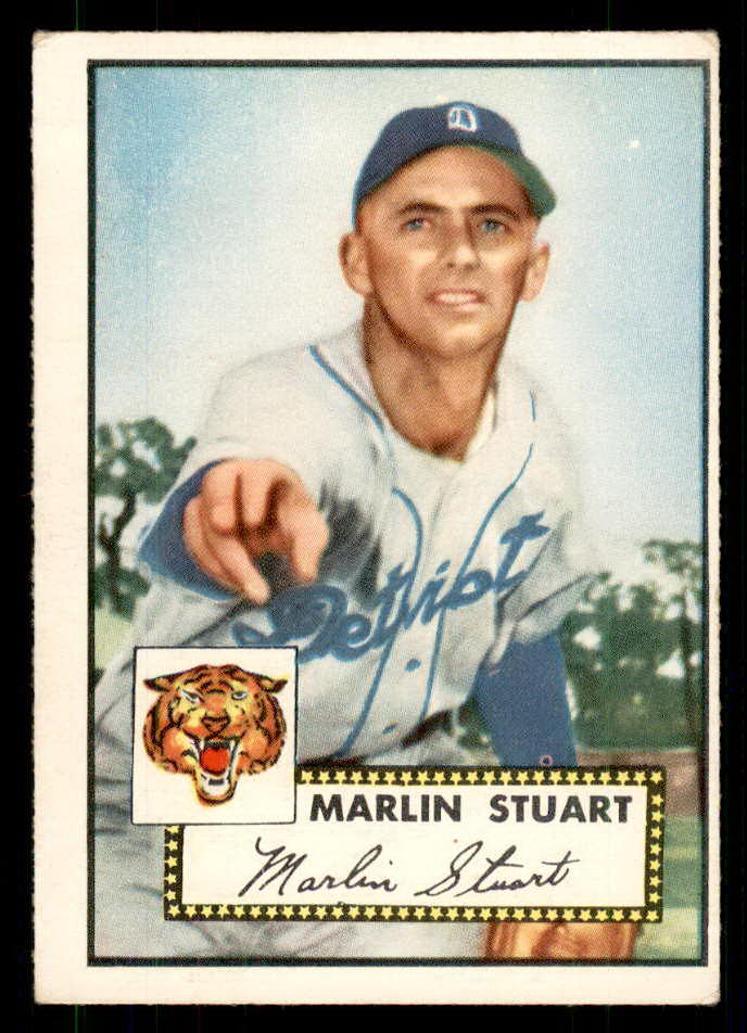 1952 Topps Baseball #208 Marlin Stuart Tigers VG-EX 559230