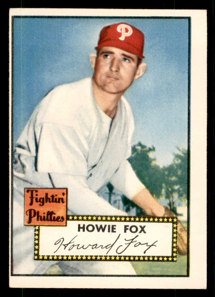 1952 Topps Baseball #209 Howie Fox Phillies VG-EX 559231