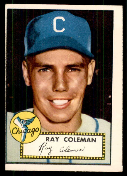 1952 Topps Baseball #211 Ray Coleman White Sox VG-EX 559232