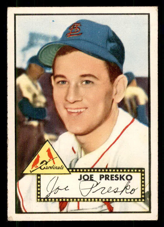 1952 Topps Baseball #220 Joe Presko Cardinals VG-EX 559234