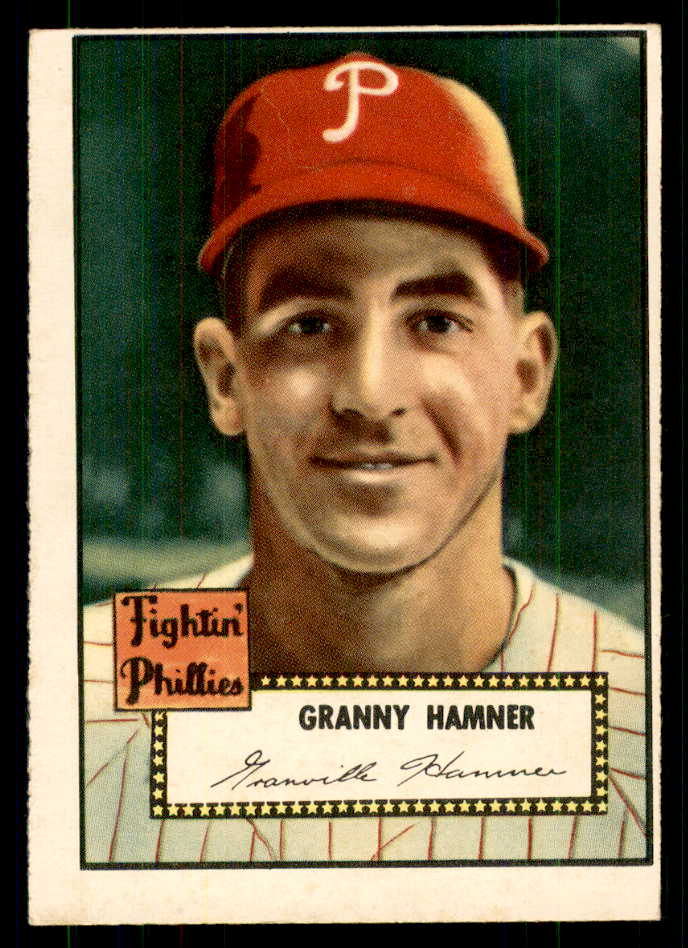 1952 Topps Baseball #221 Granny Hamner Phillies VG-EX 559235