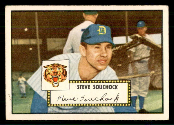 1952 Topps Baseball #234 Steve Souchock Tigers VG-EX 559239