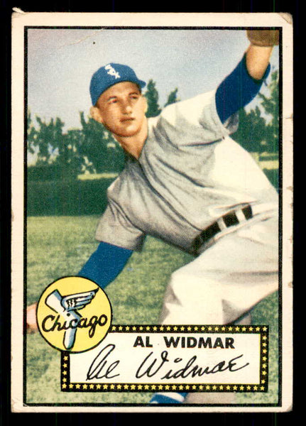 1952 Topps Baseball #133 Al Widmar White Sox VG-EX 559247