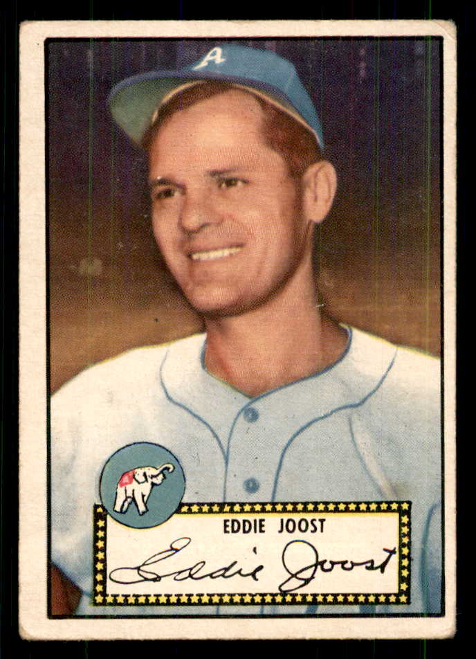 1952 Topps Baseball #045 Eddie Joost A's VG-EX Black 559248