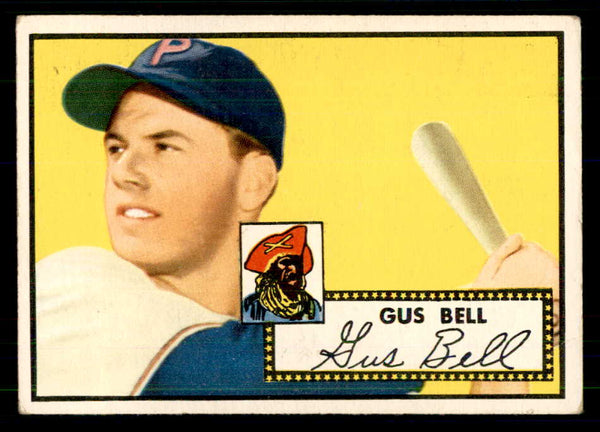 1952 Topps Baseball #170 Gus Bell Pirates VG-EX 559250