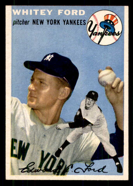 1954 Topps Baseball #037 Whitey Ford Yankees EX-MT 559255