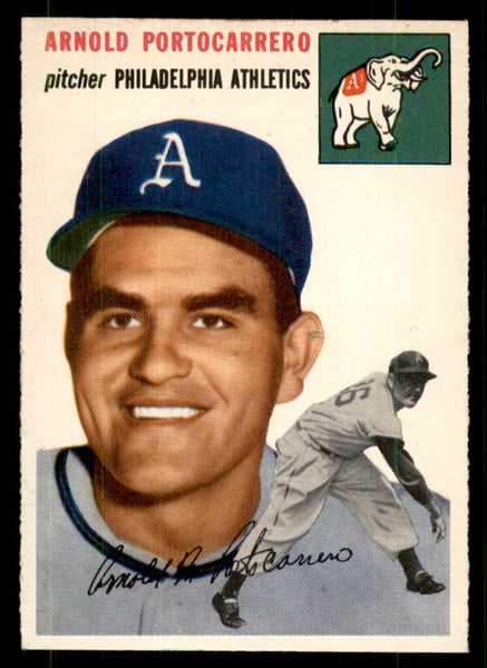 1954 Topps Baseball #214 Arnie Portocarrero A's NR-MT 559264