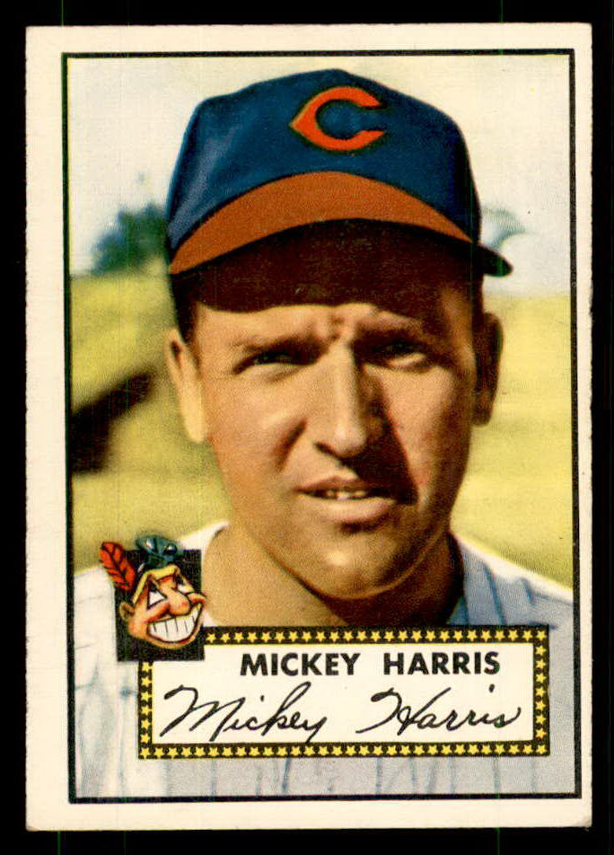 1952 Topps Baseball #207 Mickey Harris Indians EX+/EX-MT 559273