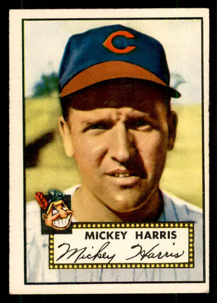1952 Topps Baseball #207 Mickey Harris Indians EX+/EX-MT 559273