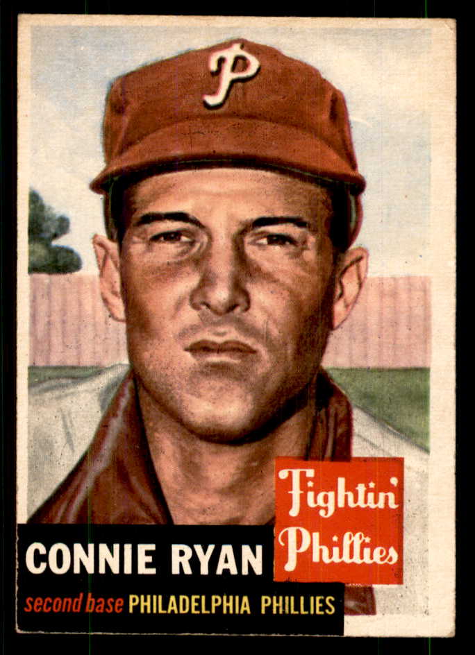 1953 Topps Baseball #102 Connie Ryan Phillies VG-EX 559290