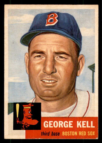 1953 Topps Baseball #138 George Kell Red Sox EX+/EX-MT 559302