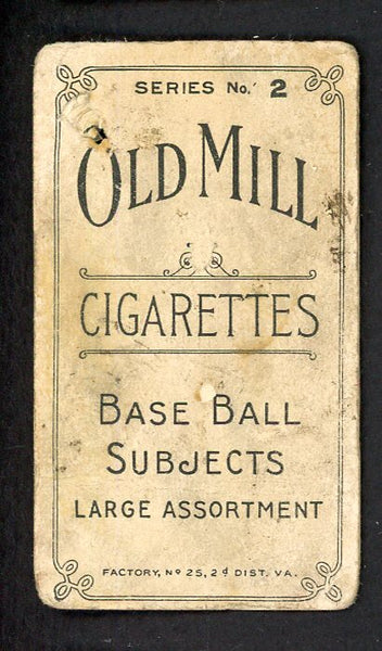 1910 T210-2 Old Mill Bill Jackson Portsmouth Low Grade 559383