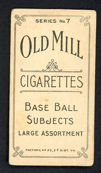 1910 T210-7 Old Mill Sam Richardson Raleigh Low Grade 559437