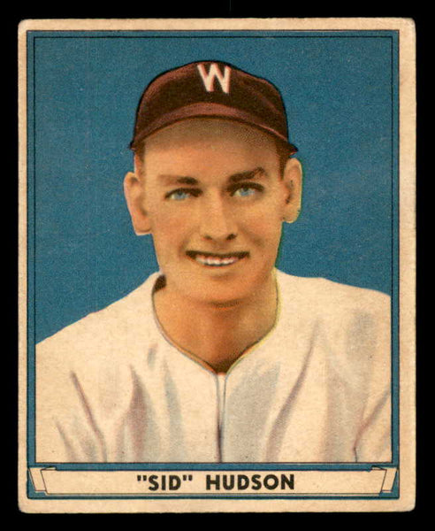1941 Play Ball #046 Sid Hudson Senators VG-EX 559507