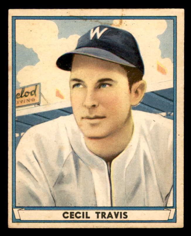 1941 Play Ball #048 Cecil Travis Senators EX 559509