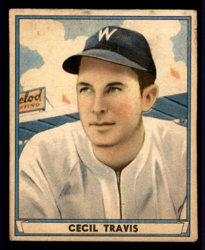 1941 Play Ball #048 Cecil Travis Senators VG 559510