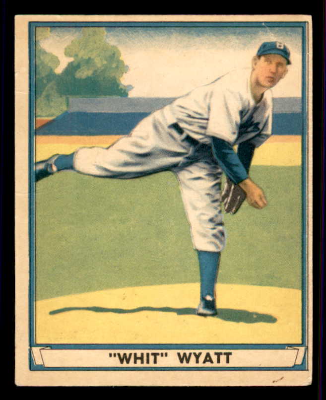 1941 Play Ball #055 Whit Wyatt Dodgers VG/VG-EX 559515
