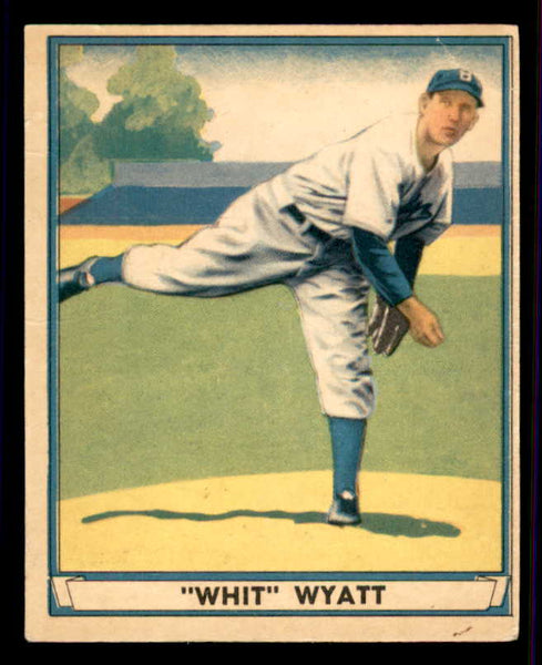 1941 Play Ball #055 Whit Wyatt Dodgers VG/VG-EX 559515