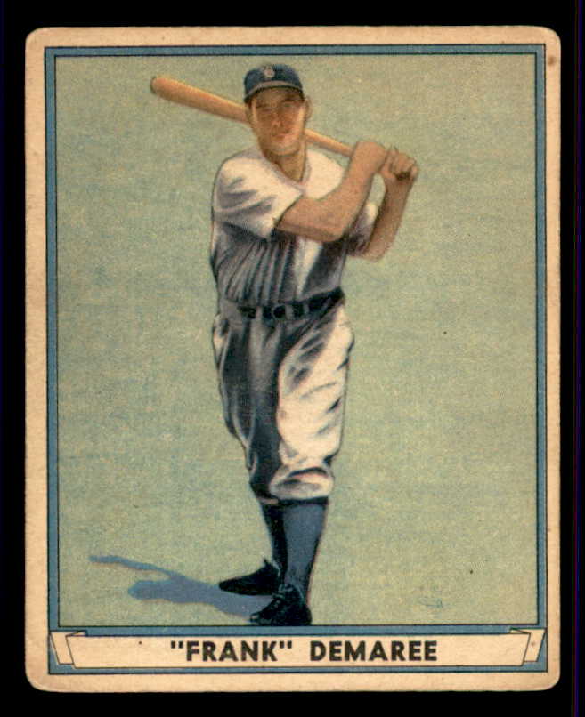 1941 Play Ball #058 Frank Demaree Braves VG 559517