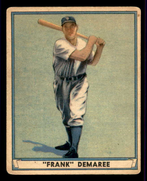 1941 Play Ball #058 Frank Demaree Braves VG 559517