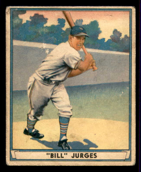 1941 Play Ball #059 Billy Jurges Giants GD-VG 559519