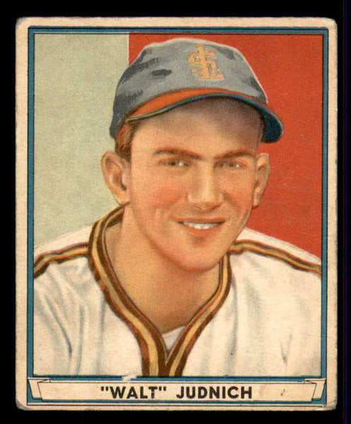 1941 Play Ball #067 Walt Judnich Browns VG/VG-EX 559524