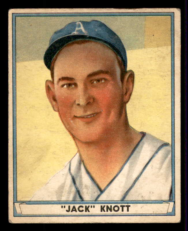 1941 Play Ball #068 Jack Knott A's VG-EX 559525